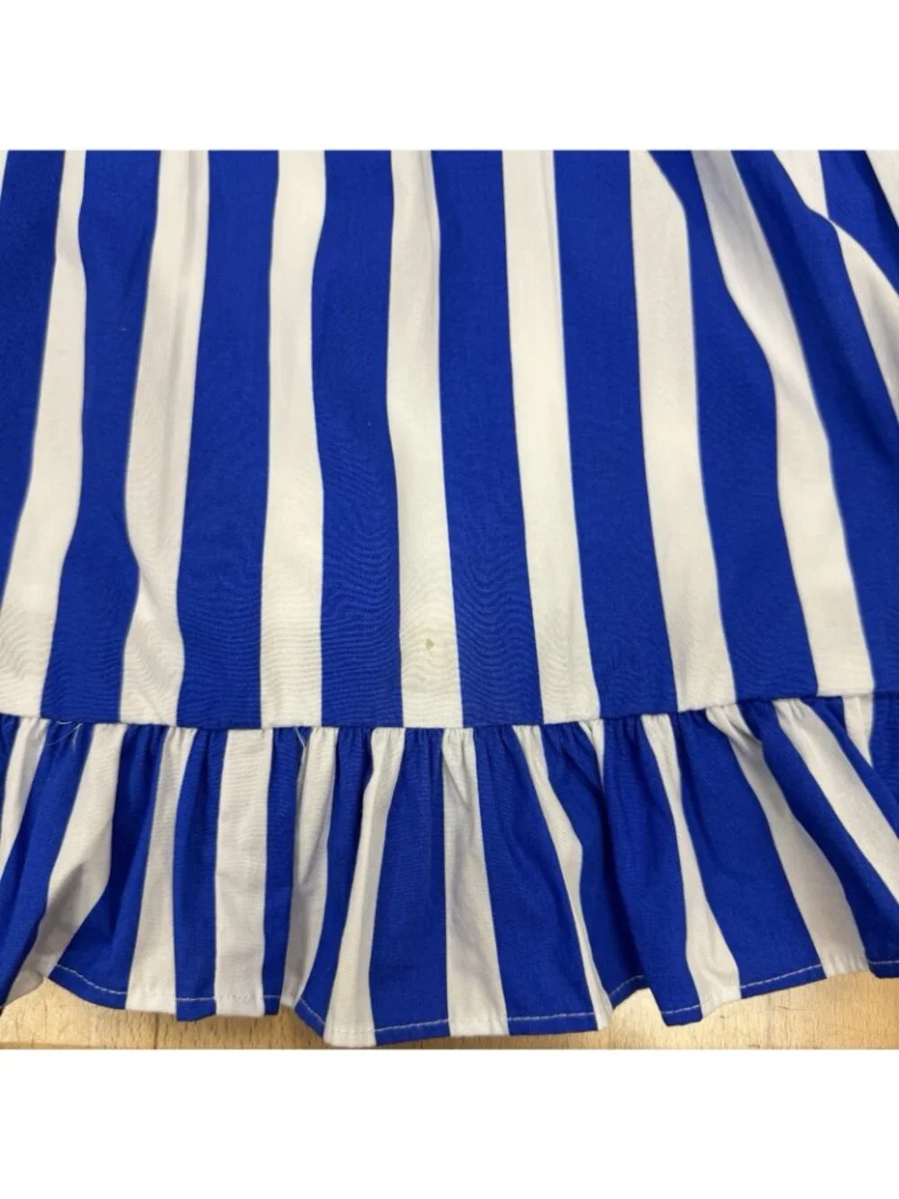 Pomander Place by Tuckernuck Blue Stripe Avondale Dress size S Small NWT* - Picture 6 of 9